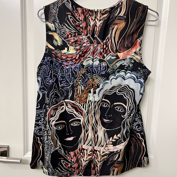 Phillip Lim Blouse with Happy Women Size 12 - Picture 3 of 9